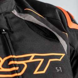 Veste RST S-1 textile - noir/gris/orange