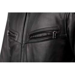Veste RST Roadster 3 CE cuir - noir