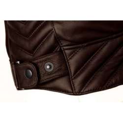 Veste RST Roadster 3 CE cuir - marron