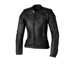 Veste femme RST Roadster 3 CE cuir - noir