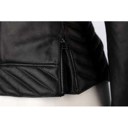 Veste femme RST Roadster 3 CE cuir - noir