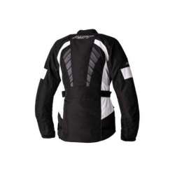Veste femme RST Alpha 5 CE textile - noir/blanc