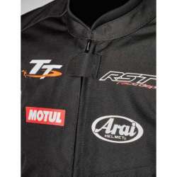RST IOM Team EVO CE Textil-Jacke Herren - Schwarz