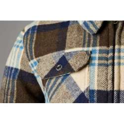 Chemise RST Brushed homme CE - Marron