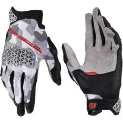 Gants Leatt ADV X-Flow 7.5 Short V24 steel-gris clair-noir