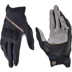 Handschuhe Leatt ADV X-Flow 7.5 Short V24 stealth-dunkelgrau-hellgrau