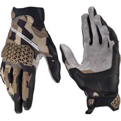 Handschuhe Leatt ADV X-Flow 7.5 Short V24 desert-braun-schwarz-braun