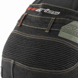 Pantalon RST Aramid Tech Pro CE textile renforcé jambes courtes - noir