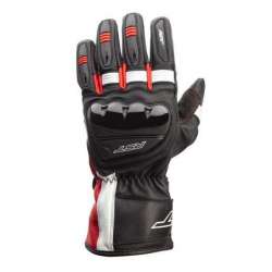 RST Pilot CE Leder Gloves Schwarz/Rot/Weiss