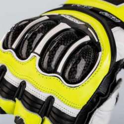 RST TracTech Evo 4 Leder Handschuhe Fluo Gelb/Schwarz