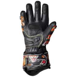 RST TracTech Evo 4 Leder Handschuhe - Tiger Head/Schwarz