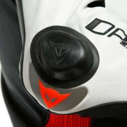 Cuir combinaisons perf. 1pce LAGUNA SECA 5 noir-blanc-rouge