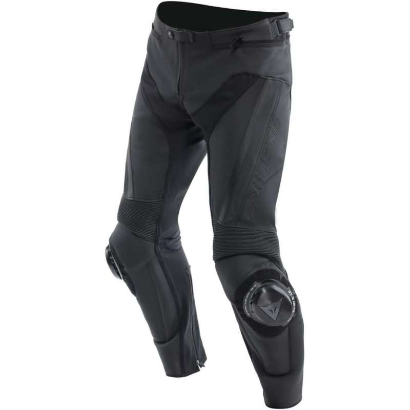 Pantalon en cuir Delta 4 noir