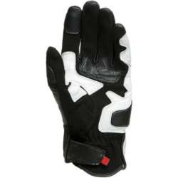 Gants Cuir Mig 3 Unisex noir-blanc-rouge