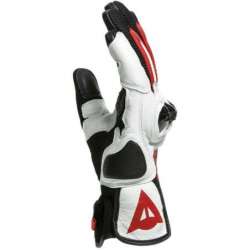 Gants Cuir Mig 3 Unisex noir-blanc-rouge