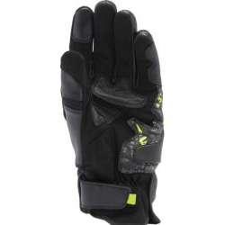 Gants Cuir Mig 3 Unisex noir-anthracite-fluo jaune
