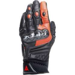 Gants Cuir Carbon 4 Kurz noir-fluo rouge