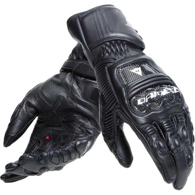 Gants Cuir Druid 4 noir-gris