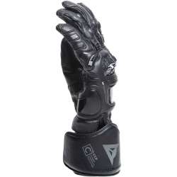 Gants Cuir Druid 4 noir-gris
