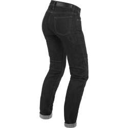 Pantalons DENIM SLIM TEX dames noir