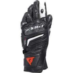 Gants cuir Carbon 4 Long Femmes noir-blanc