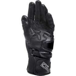 Gants cuir Carbon 4 Long Femmes noir-blanc