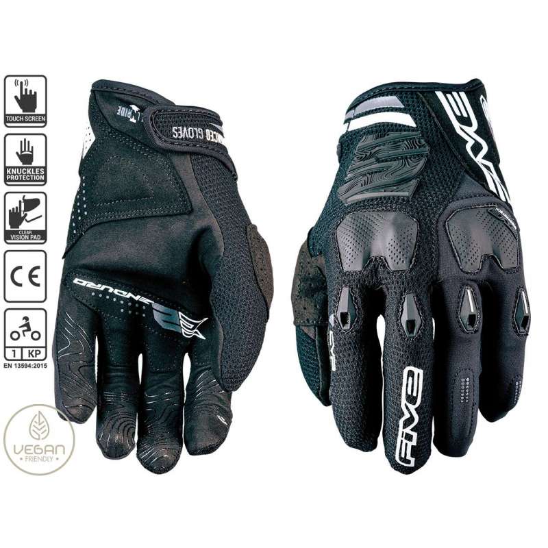 Five-Handschuhe E2 Schwarz
