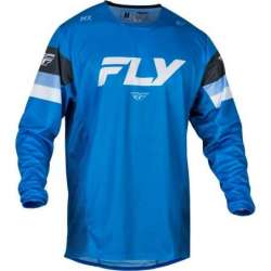 FLY RACING Kinetic Prix Trikot - Bright Blue/anthracite/white