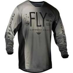 FLY RACING Kindertrikot Kinetic Prodigy - schwarz/hellgrau