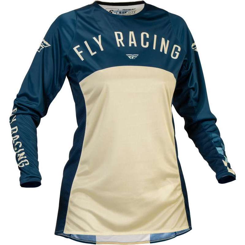 FLY RACING Lite Damen Trikot - Navy/Ivory