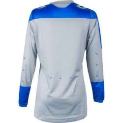 FLY RACING F-16 Damen Trikot - Arctic Grey/blau
