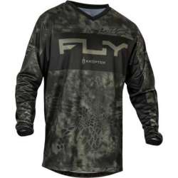 FLY RACING F-16 Kryptec Trikot S.E. - Moss Grey/schwarz