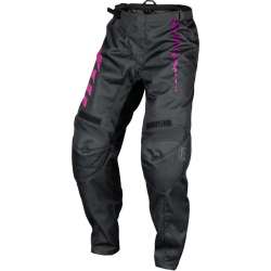 Kinderhose FLY RACING F-16 - grau/anthrazit/pink