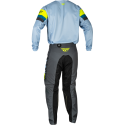 Kinderhose FLY RACING Kinetic - Ice Grey/anthracite/Hi-Vis