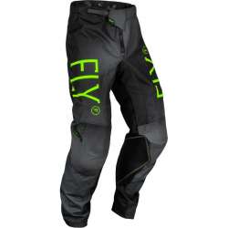 FLY RACING Kinderhose Kinetic Prodigy - Anthrazit/ Fluo Green/True Blue