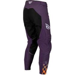 FLY RACING Lite Damenhose - Deep Purple/Weiß/Neon Coral