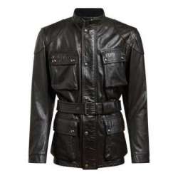 BELSTAFF TRIALMASTER VESTE HOMMES-Noir