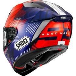 Casque intégral Shoei X-Spirit Pro Marquez 8 TC-1, rouge-bleu-blanc