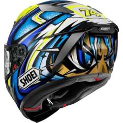 Integralhelm Shoei X-Spirit Pro Daijiro TC-3, blau-gelb