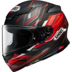 Casque intégral Shoei NXR2 Capriccio TC-1, noir mat-rouge