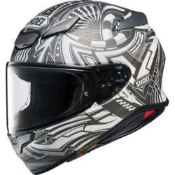 Casque intégral Shoei NXR2 Beaut TC-6,  noir mat-gris-blanc
