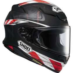 Casque intégral Shoei NXR2 Knee Down TC-5,  noir mat-rouge-blanc