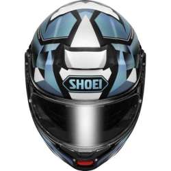 Modularer Helm Shoei Neotec 3 Fragments TC-2, schwarz-blau-weiß