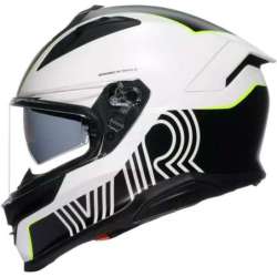 Casque intégral AGV K7 Super 46 noir blanc