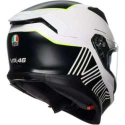Integralhelm AGV K7 Super 46 schwarz weiß