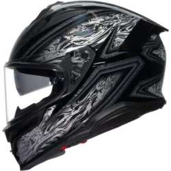 Integralhelm AGV K7 Damascus schwarz silber