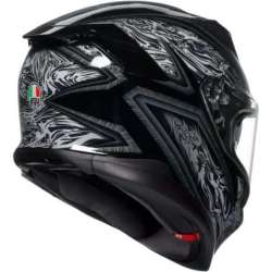 Integralhelm AGV K7 Damascus schwarz silber