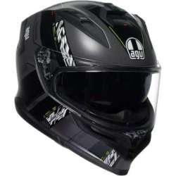 Integralhelm AGV K7 Kyber matt grau gelb