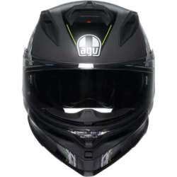 Integralhelm AGV K7 Kyber matt grau gelb