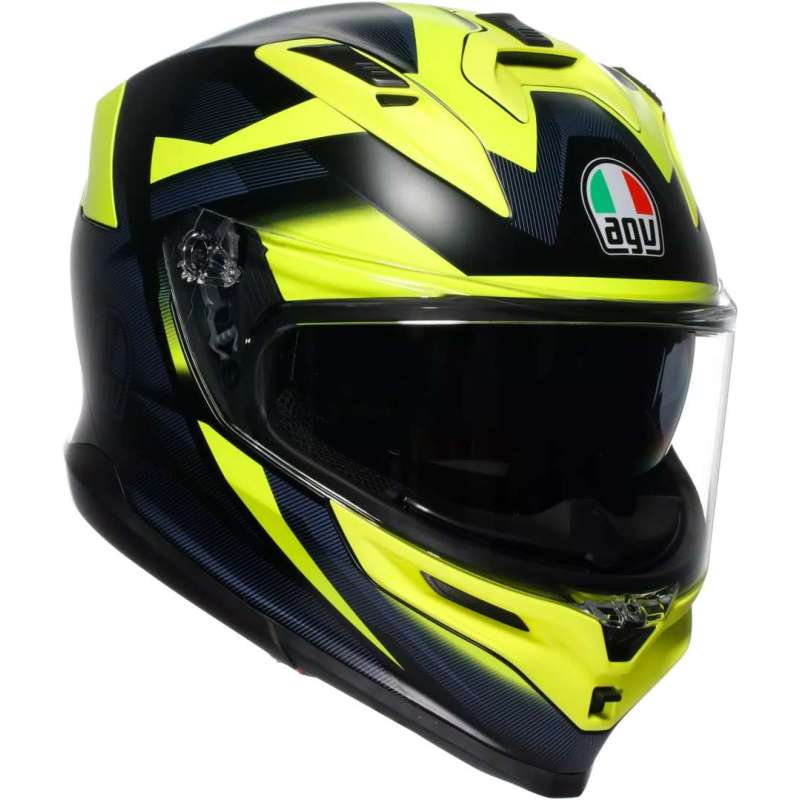 Casque intégral AGV K7 Glimpse noir jaune